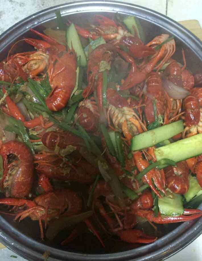 炒龙虾
