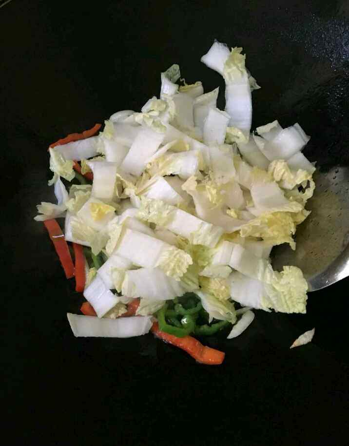 青椒白菜