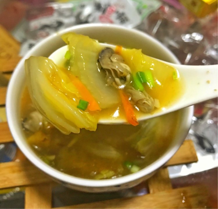 海蛎酸辣汤