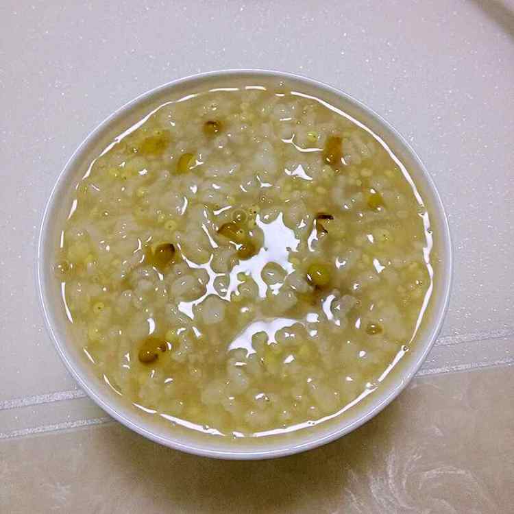 小米绿豆粥