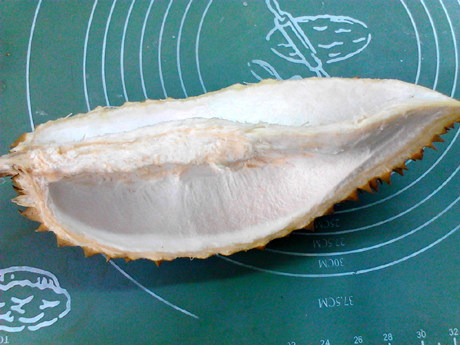 榴莲壳红豆汤