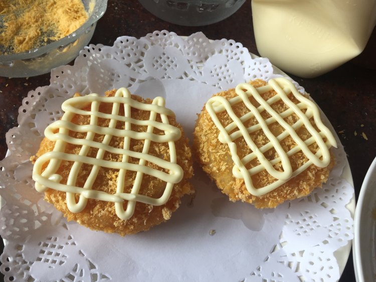 沙拉土豆茄心饼