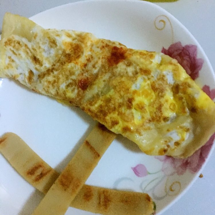 鸡蛋灌饼～简易版