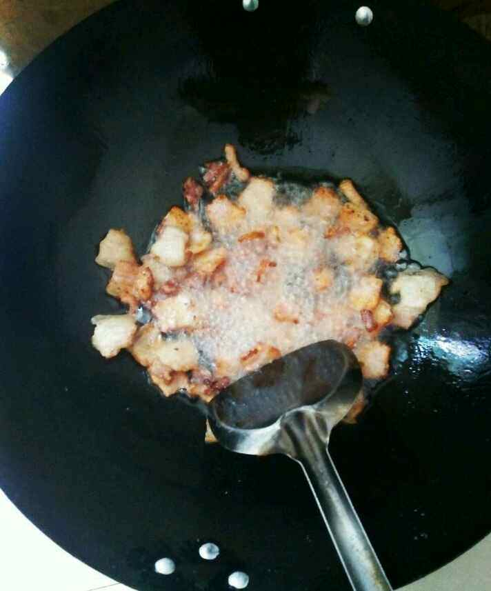肉片辣椒炒苦瓜