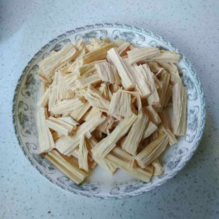 腐竹炒土豆片