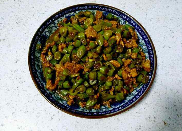 豆角炒肉