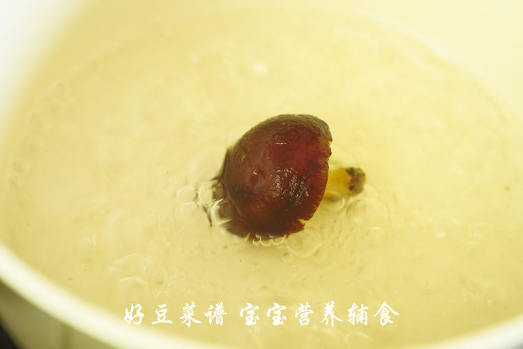 香菇玉米鸡茸粥