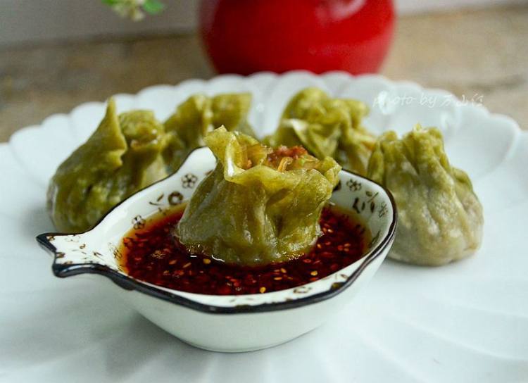 翡翠羊肉烧麦