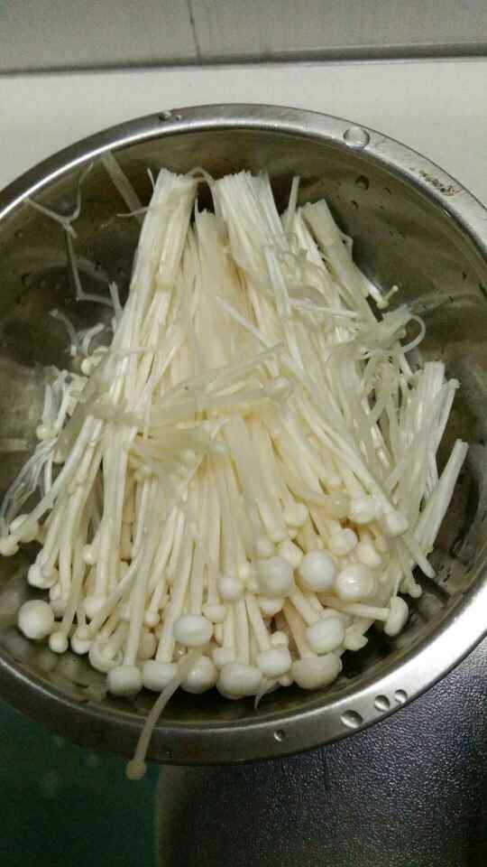 豆苗蘑菇汤
