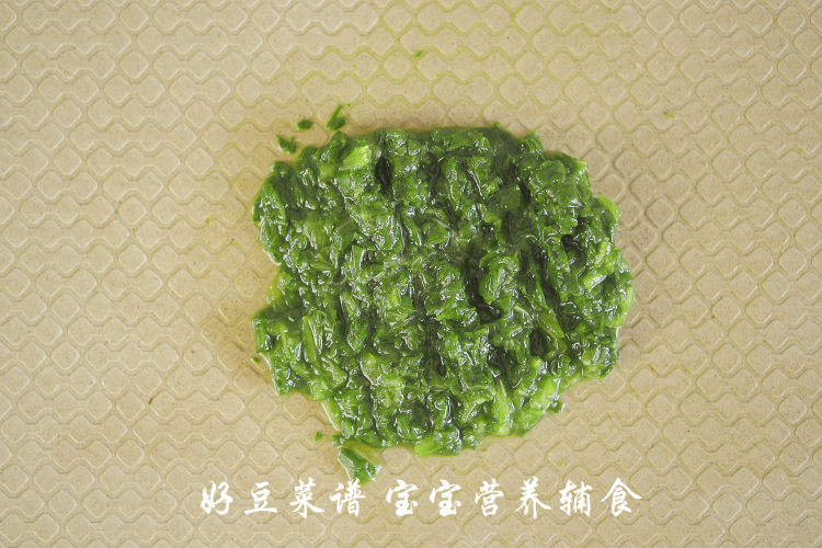 米饭菠菜糕