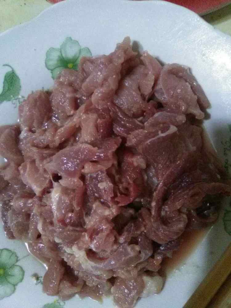 豆角辣椒炒肉