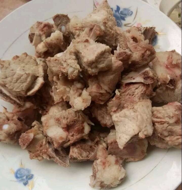 肉块拌黄瓜