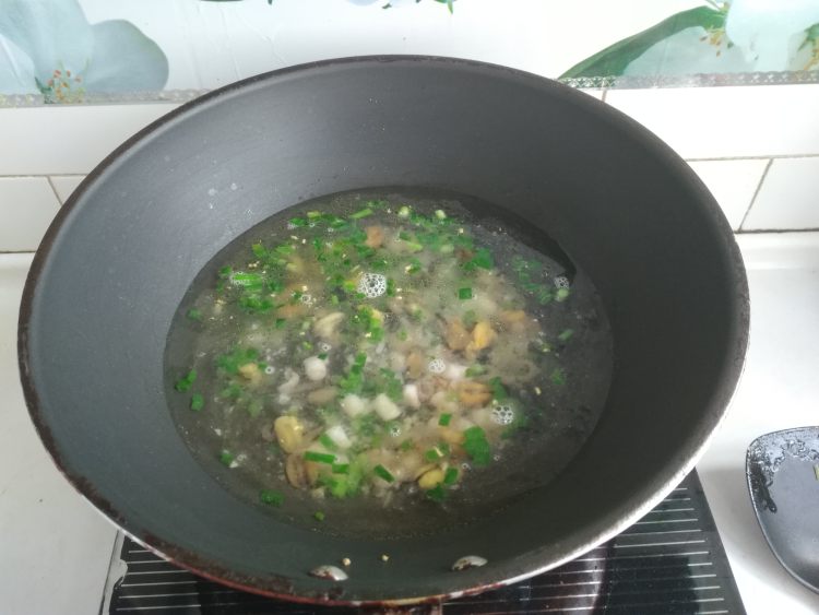 小白菜炖冻豆腐