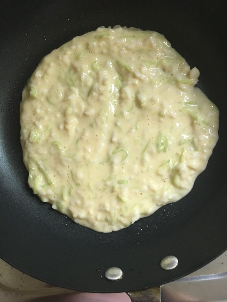 蔬菜米饭饼