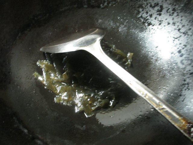 鸡蛋海带汤面
