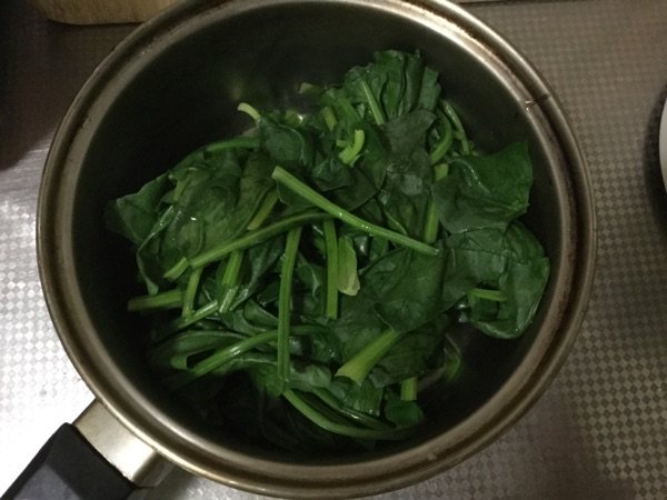 菠菜炒鸡蛋