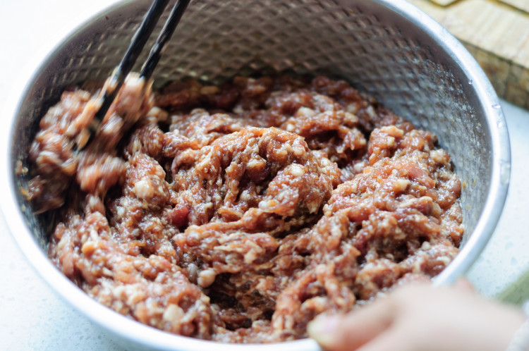 猪肉豆角馅水饺