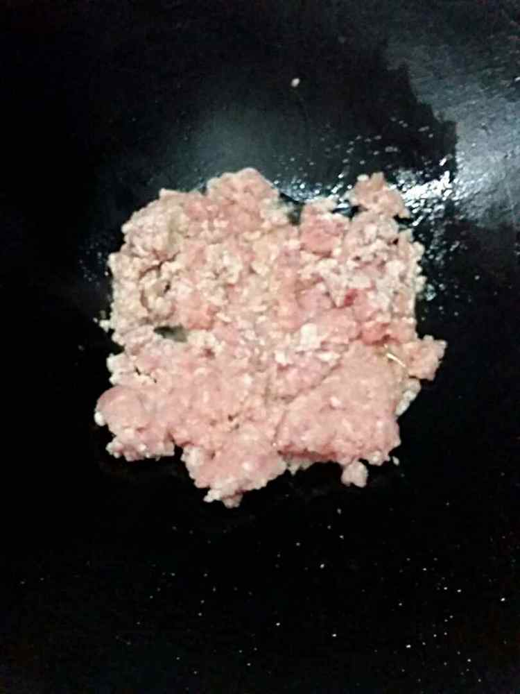 肉末白豆腐