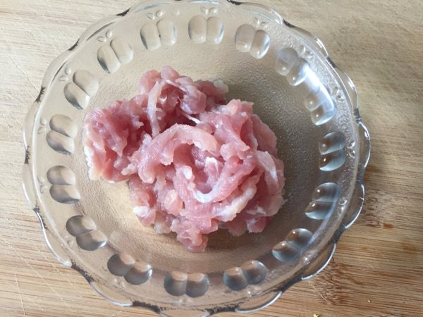 雪菜肉丝毛豆