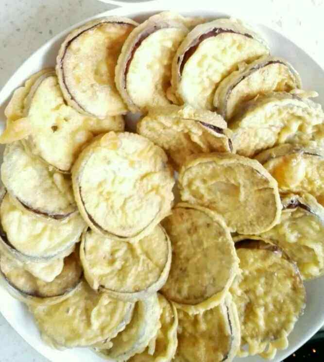 炸茄子