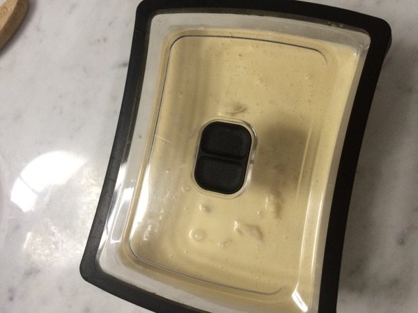 自制桃子冰激凌