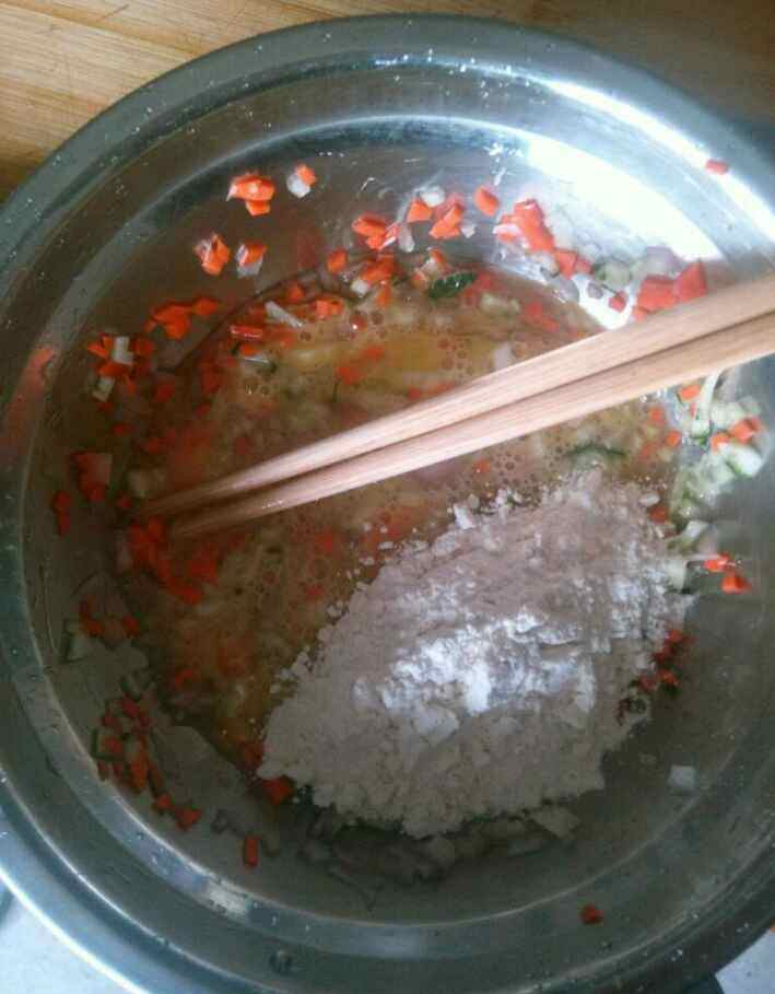 蔬菜鸡蛋饼