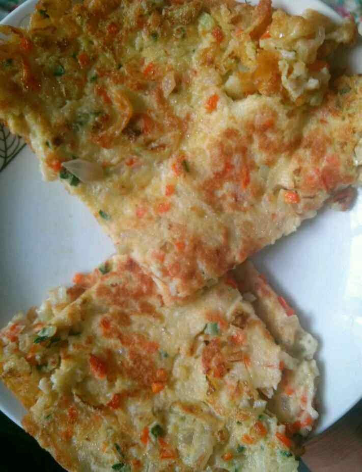 蔬菜鸡蛋饼