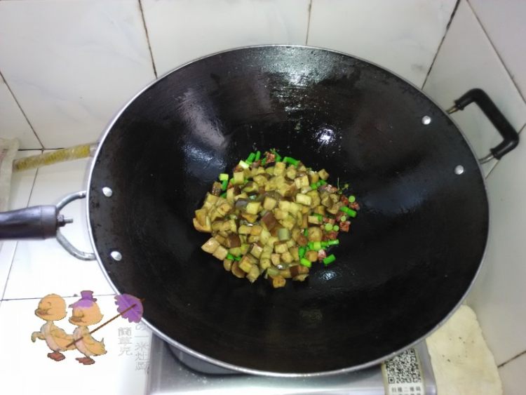 蒜香茄丁