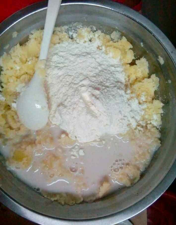 煎土豆火腿饼