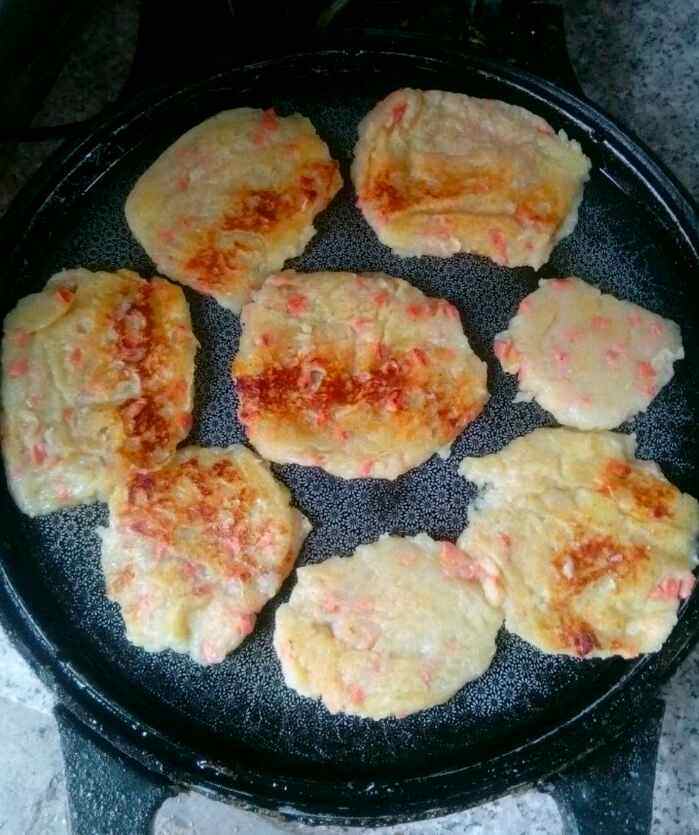 煎土豆火腿饼