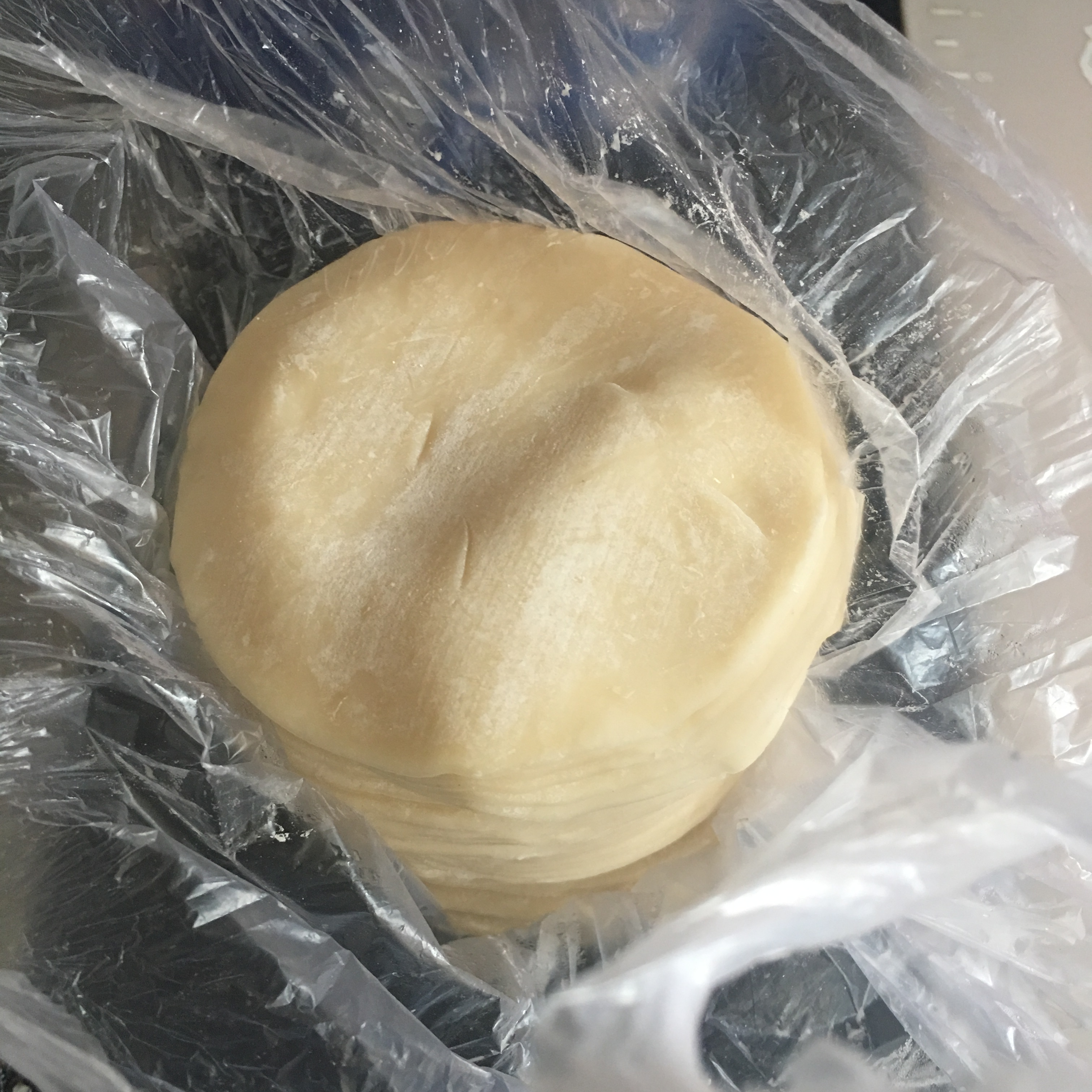 饺子皮荷叶饼