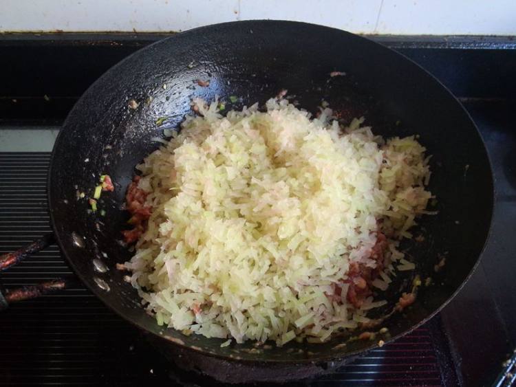 西瓜皮肉馅生煎饺