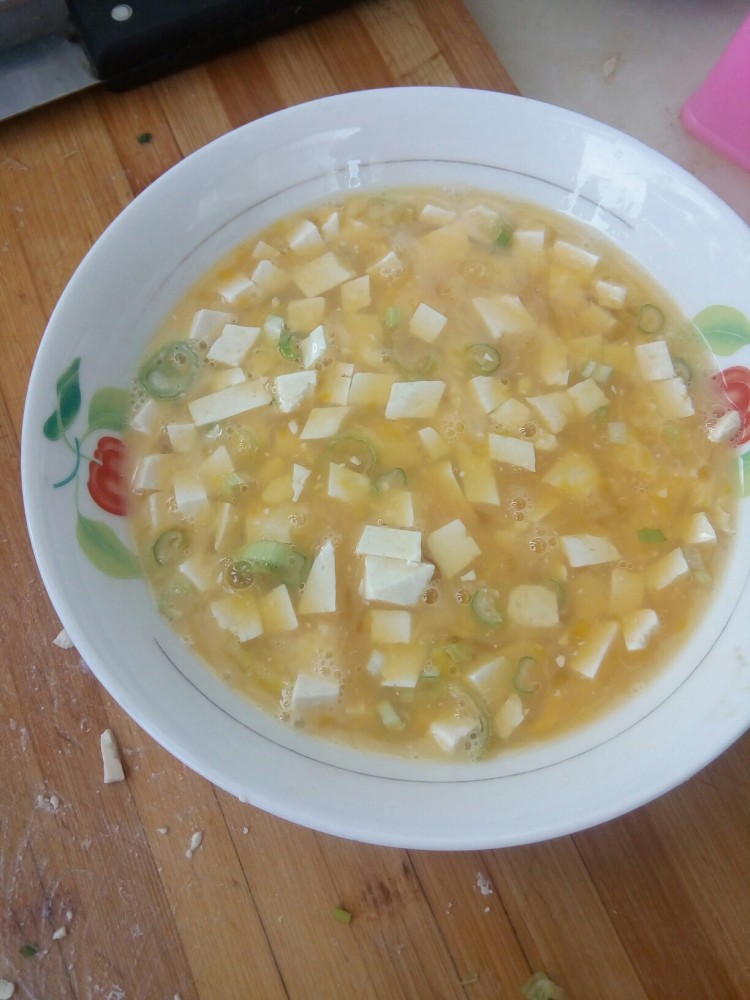 鸡蛋豆腐