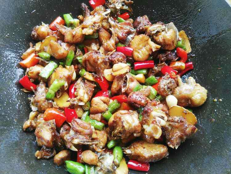 干煸鸡块