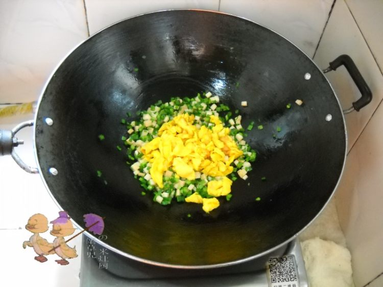 韭香杏鲍菇炒蛋