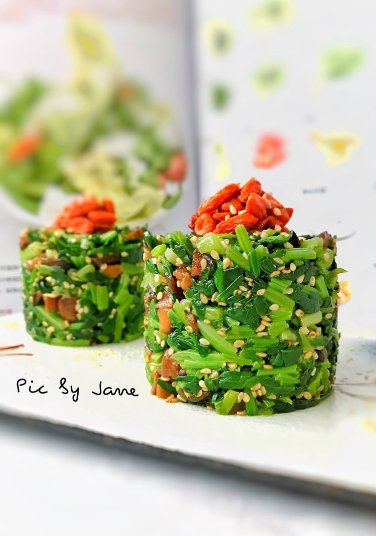 凉拌菠菜