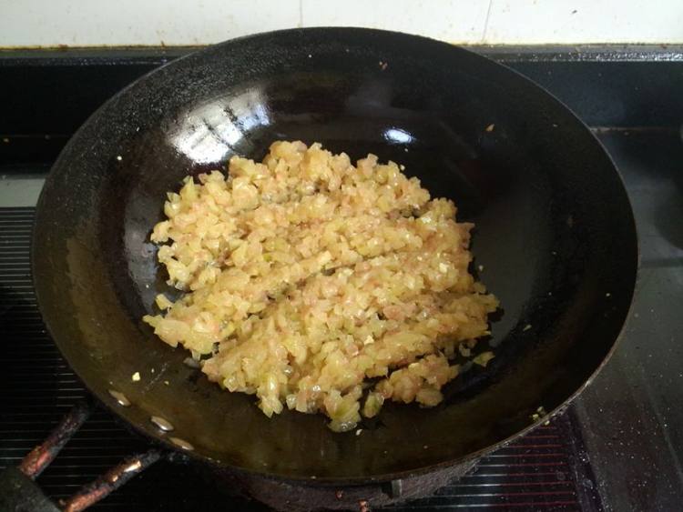 西瓜皮鸡蛋素水饺