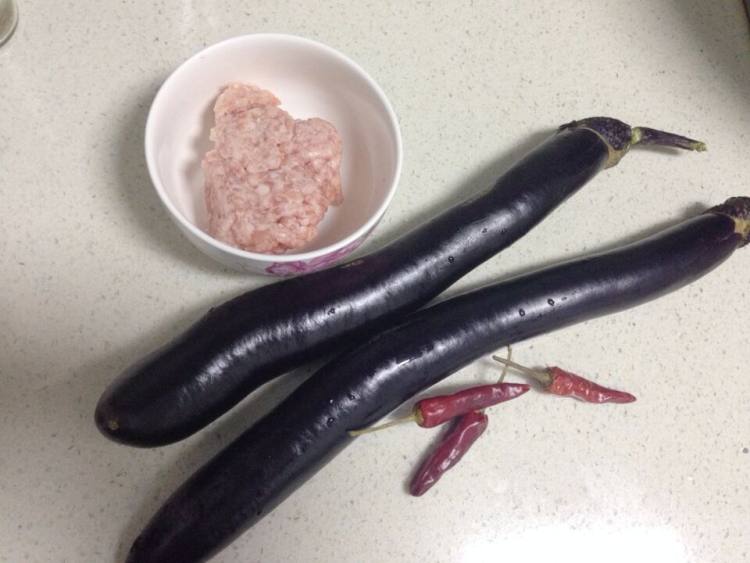 肉末炒茄丁