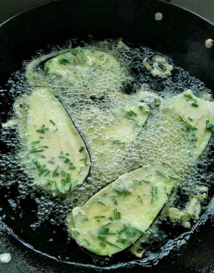 炸茄子
