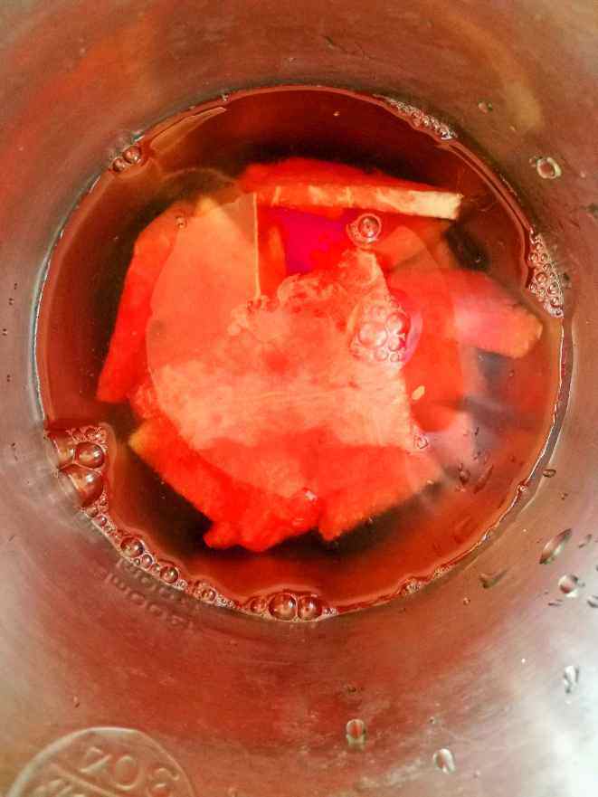 清凉西瓜果汁