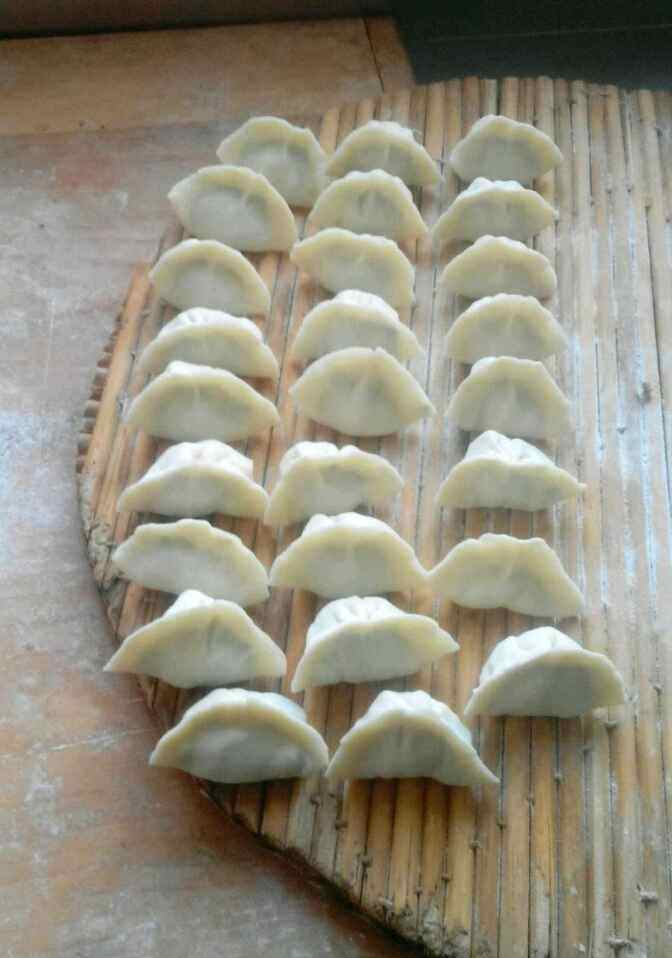 煎饺子