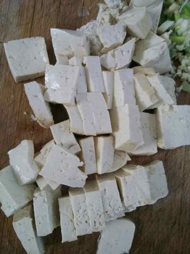 青椒炒豆腐