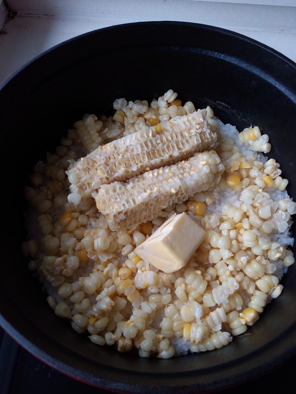 玉米炊饭