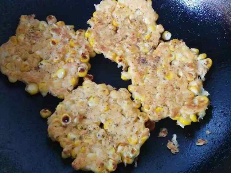 椒盐玉米饼