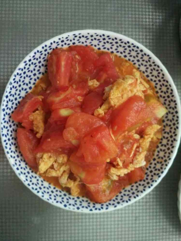 西红柿炒鸡蛋