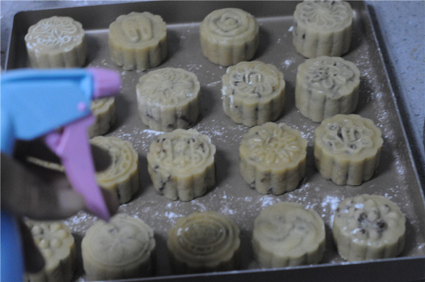 红豆莲子月饼