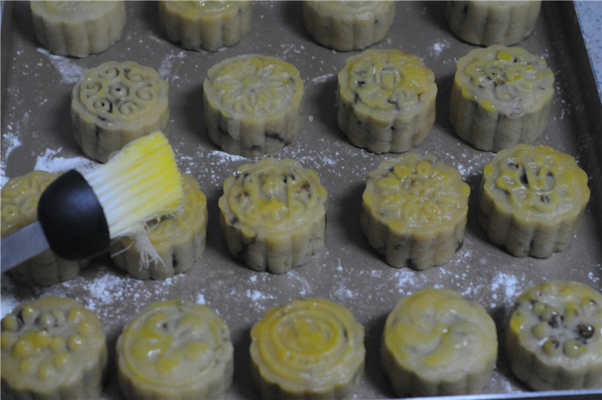 红豆莲子月饼