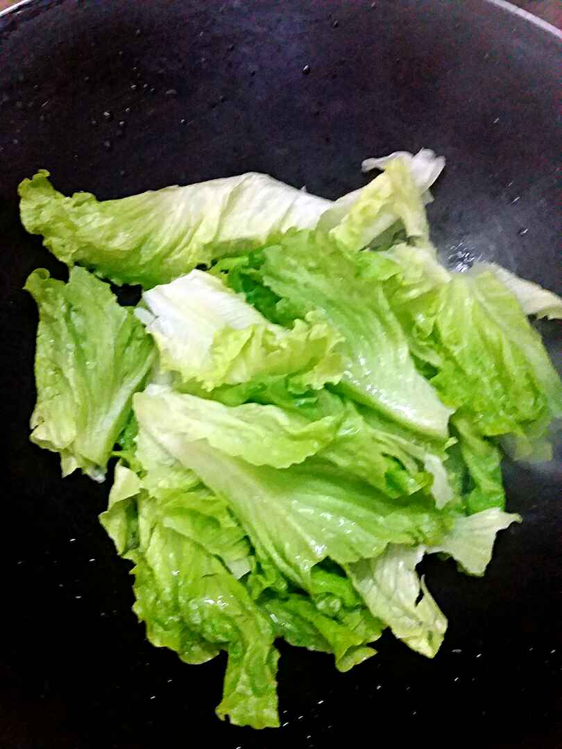 蒜蓉炒生菜