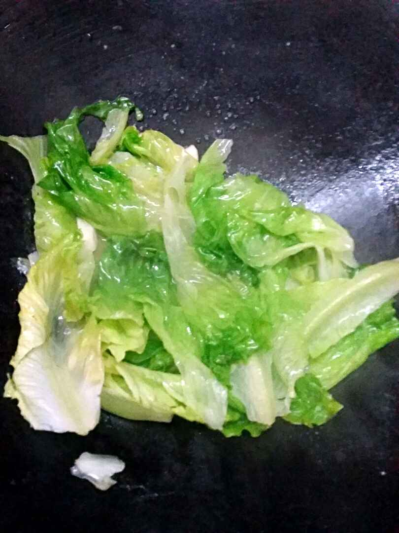 蒜蓉炒生菜