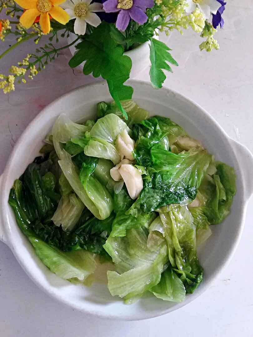 蒜蓉炒生菜